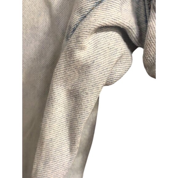 Light Blue Grunge Baggy Multi Pocket Oversize Hardware Carpenter Jeans Sz 15/32W - Picture 6 of 16